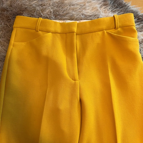 🍌Zara yellow wide leg trousers🍌 - Picture 7 of 11